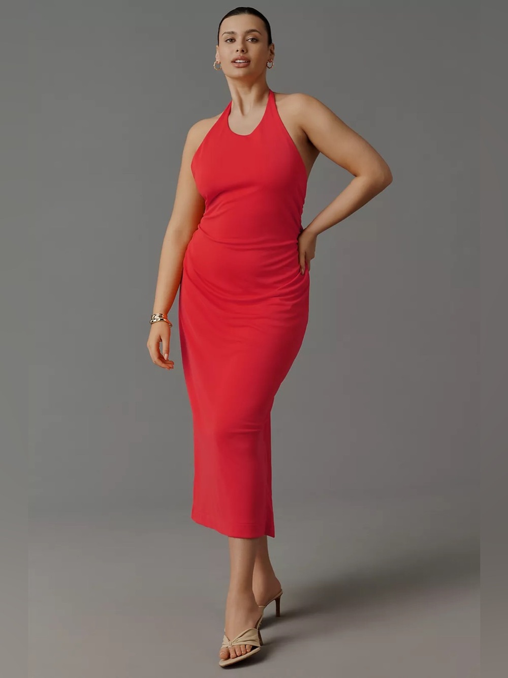 💫ANTHROPOLOGIE💫Slinky Knit Halter Dress